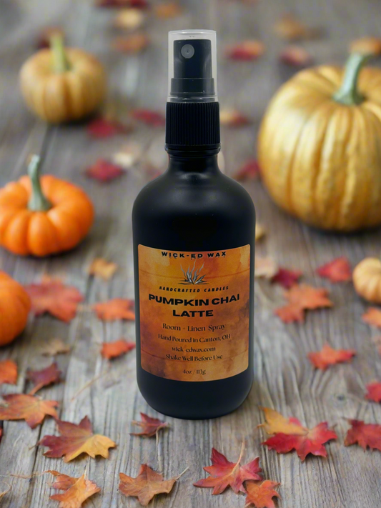 Pumpkin Chai Latte Room + Linen Spray