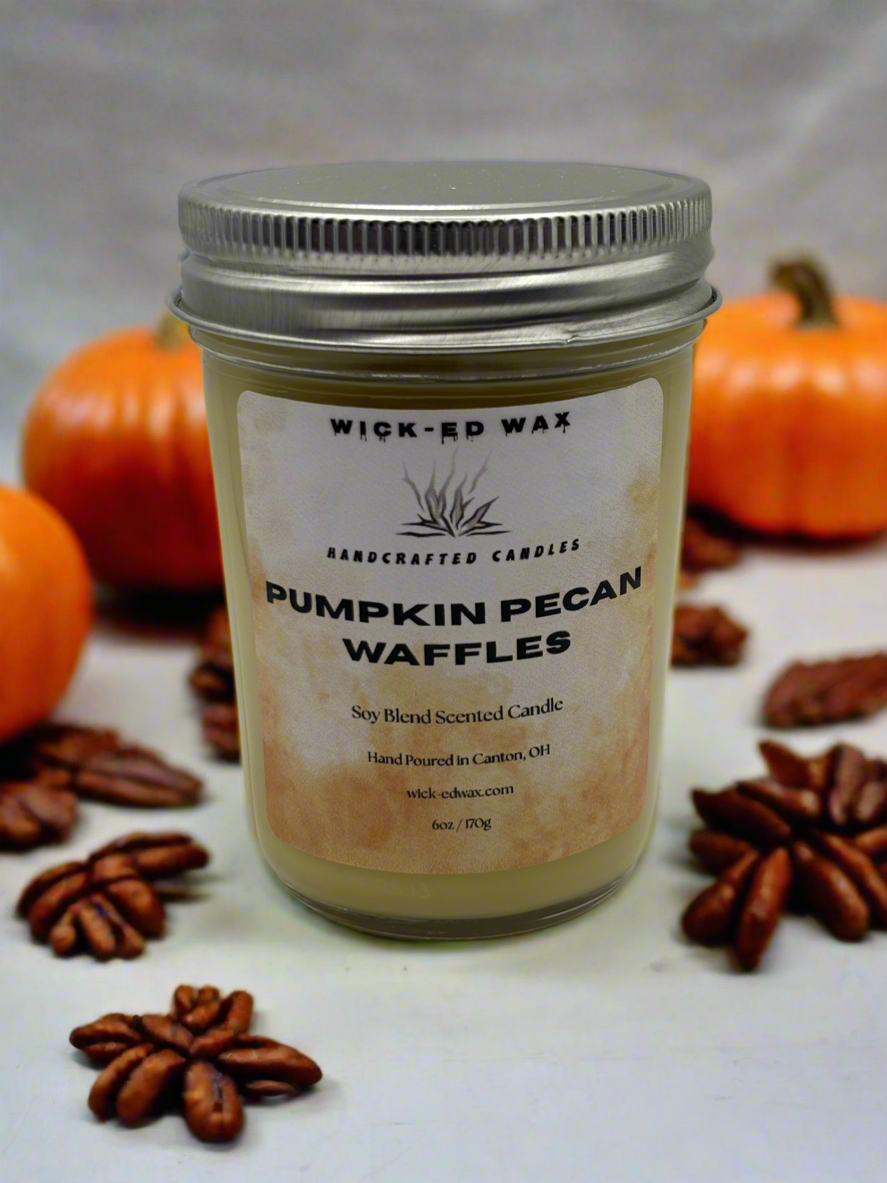 Pumpkin Pecan Waffles
