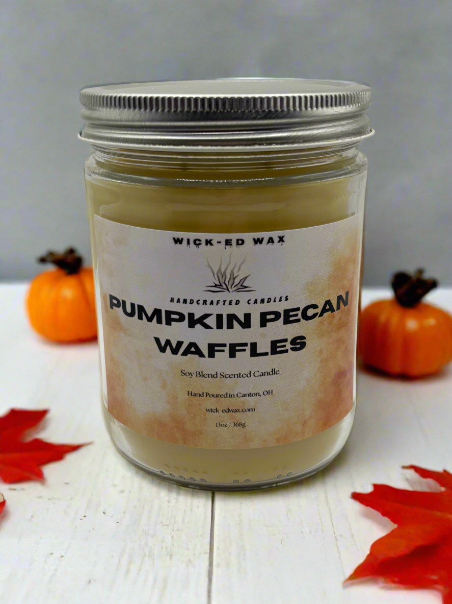 Pumpkin Pecan Waffles
