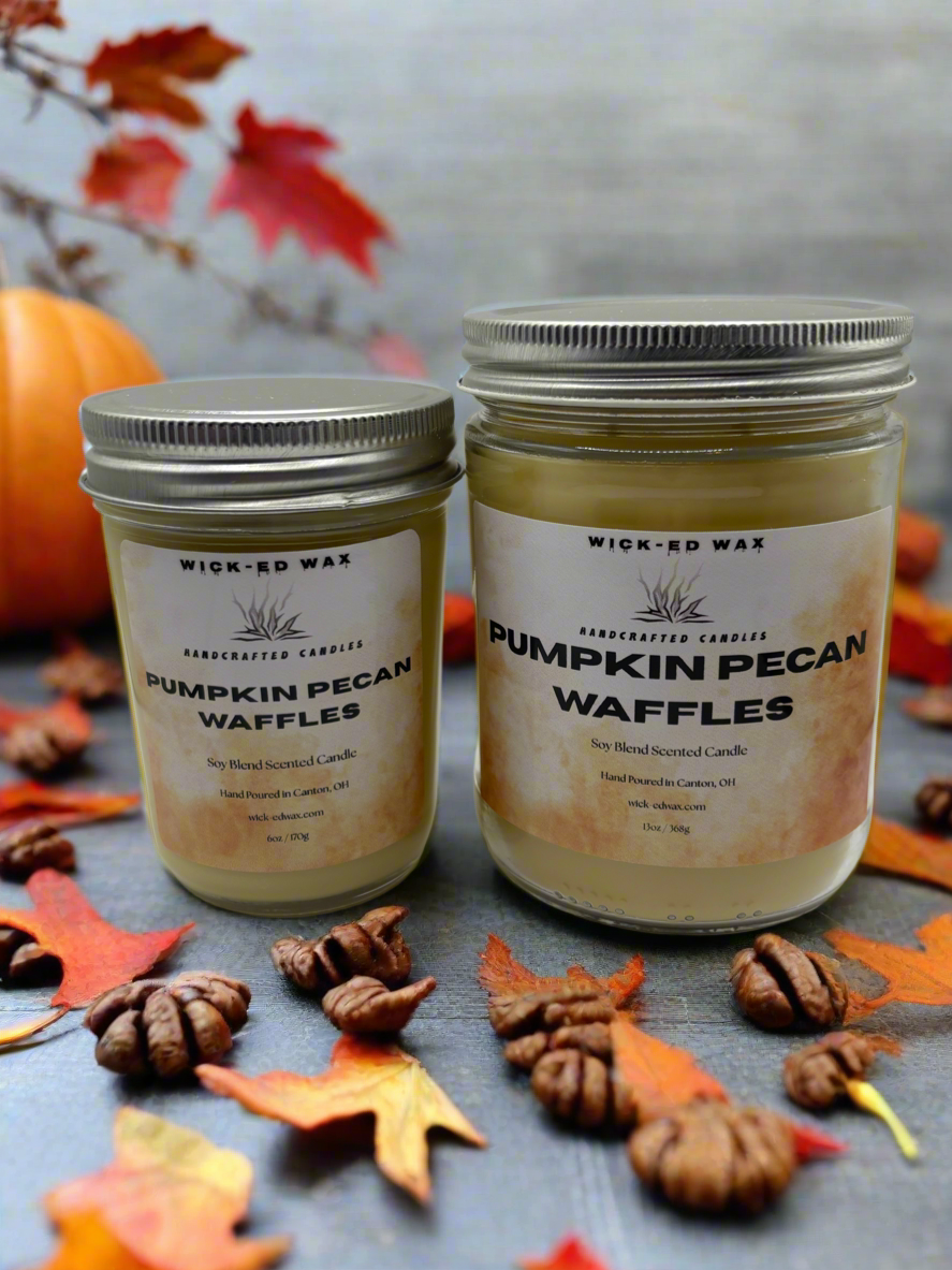 Pumpkin Pecan Waffles