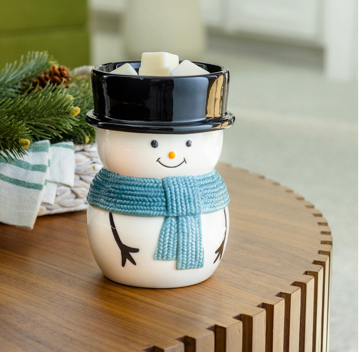Snowman Wax Melt Warmer Electric