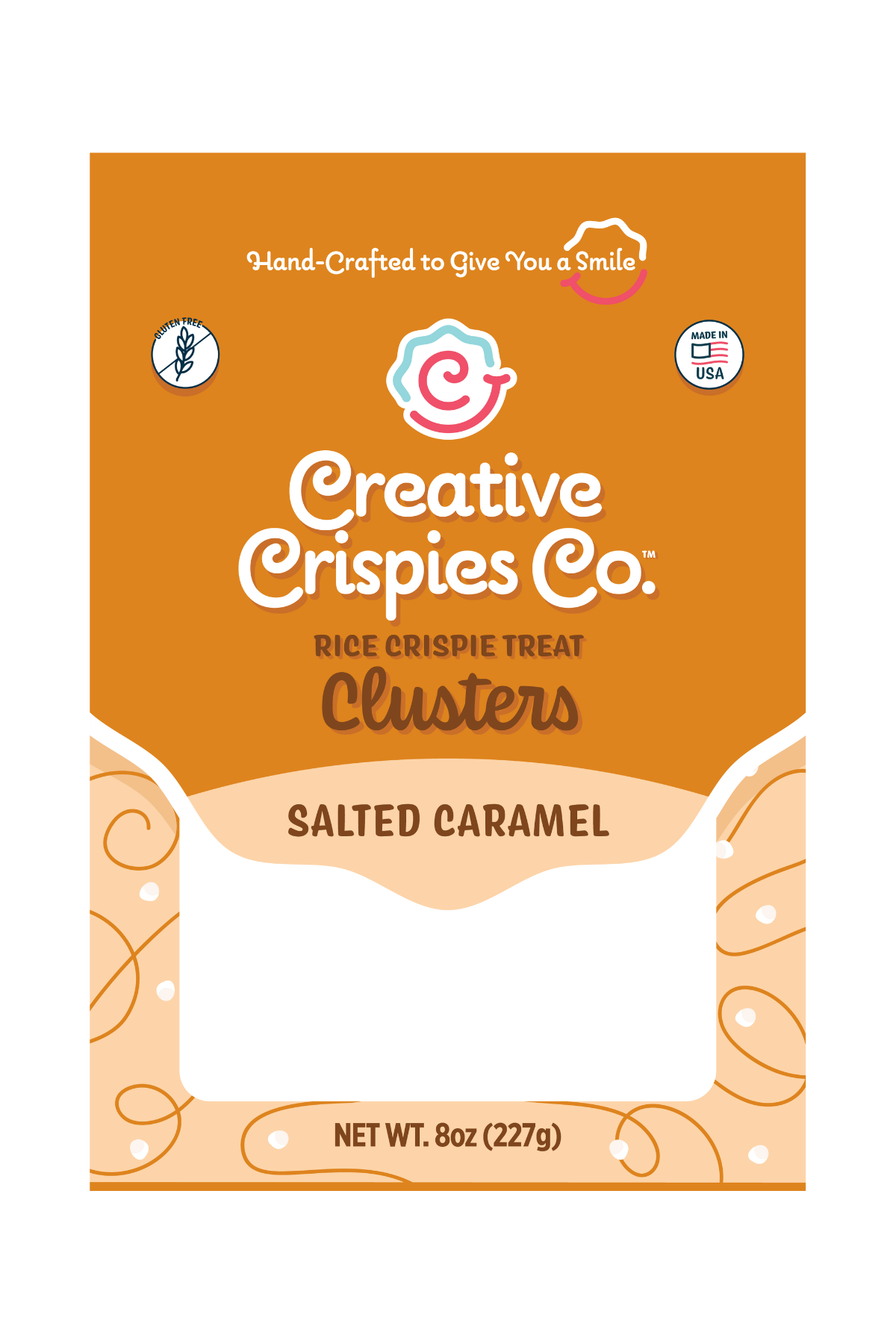 "Clusters" Salted Caramel Crispie Mix -