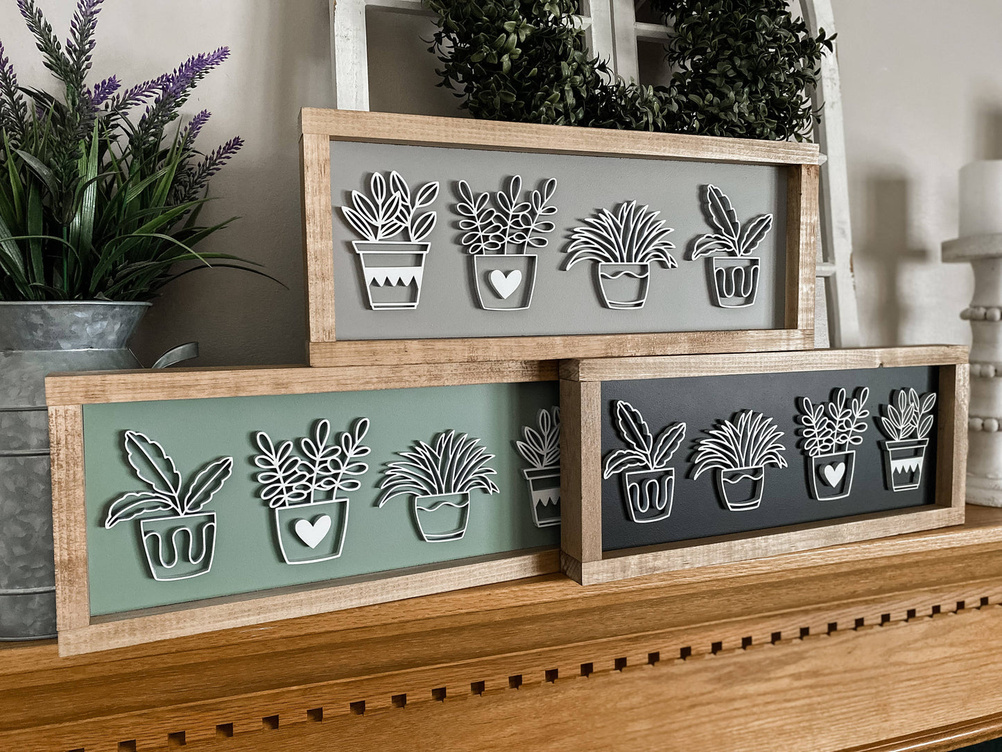Plant Outline - Plant Sign