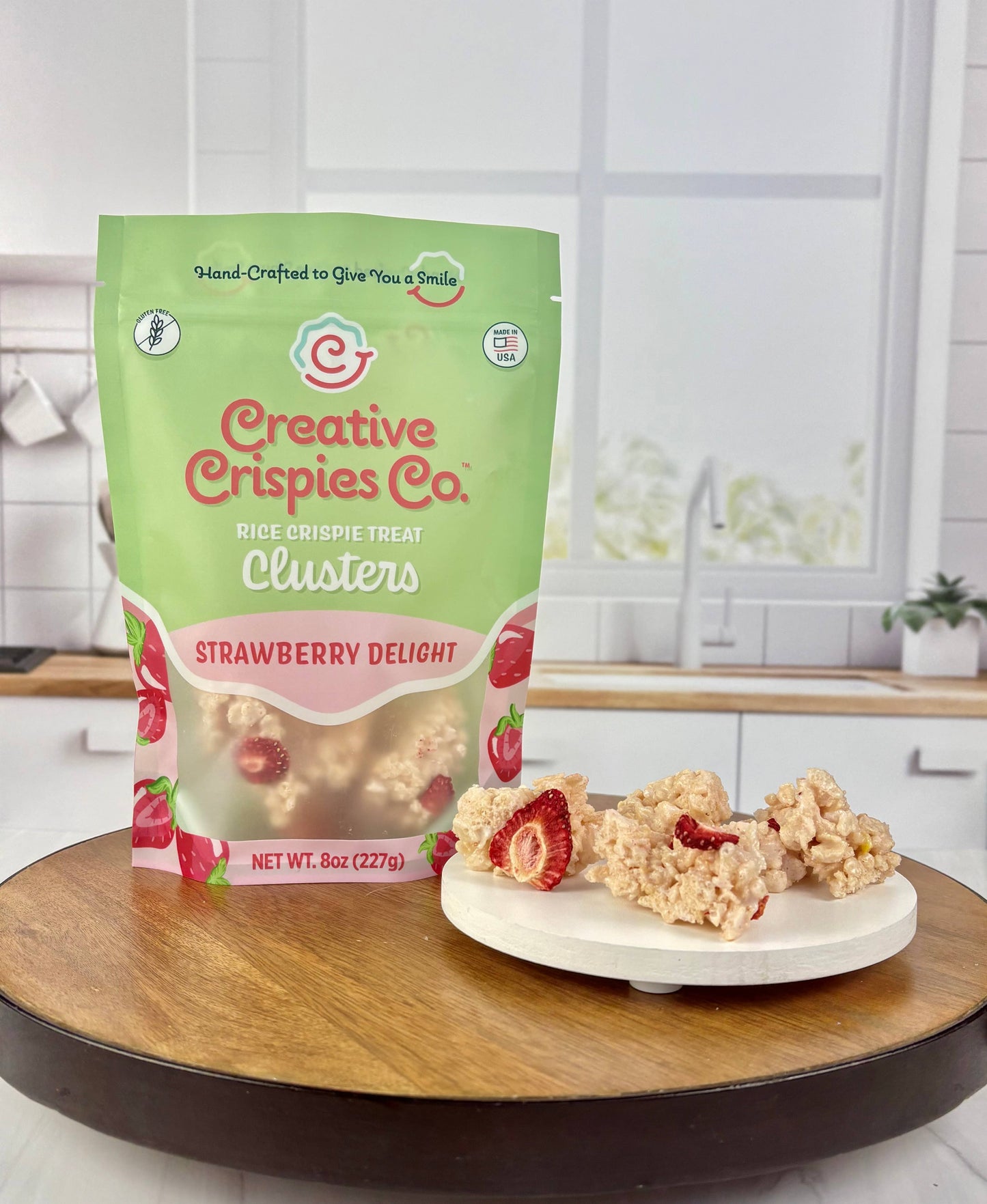 "Clusters" Strawberry Delight Crispie Mix -