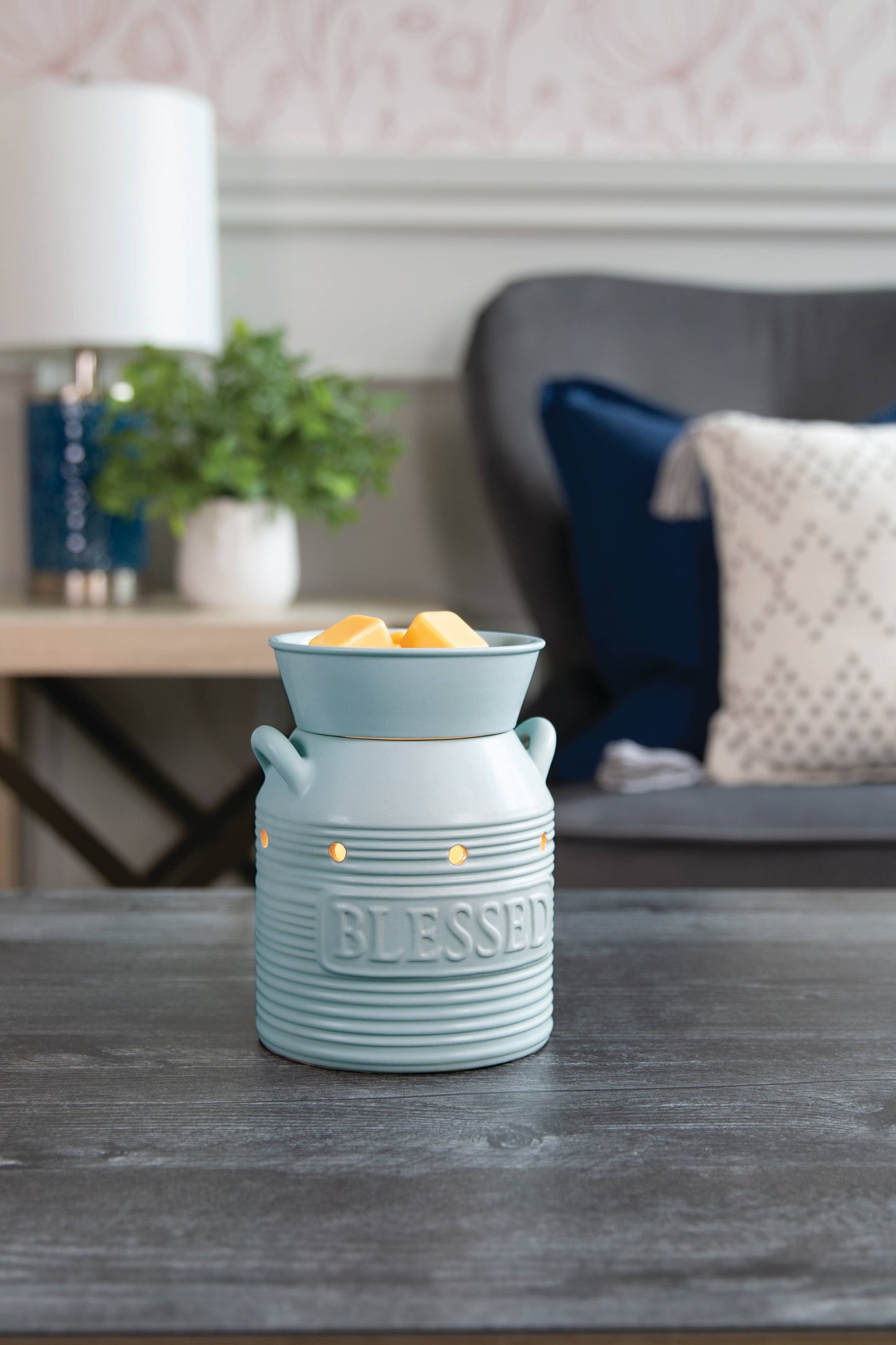 Blue Blessed Illumination Fragrance Warmer