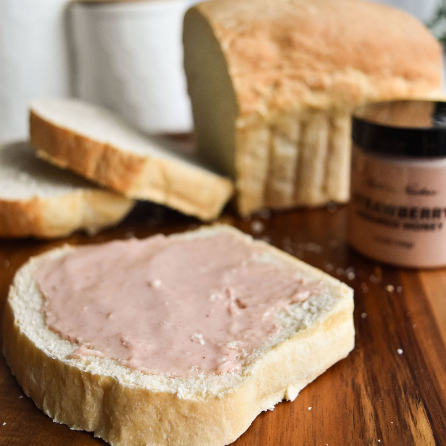 Strawberry Creamed Honey