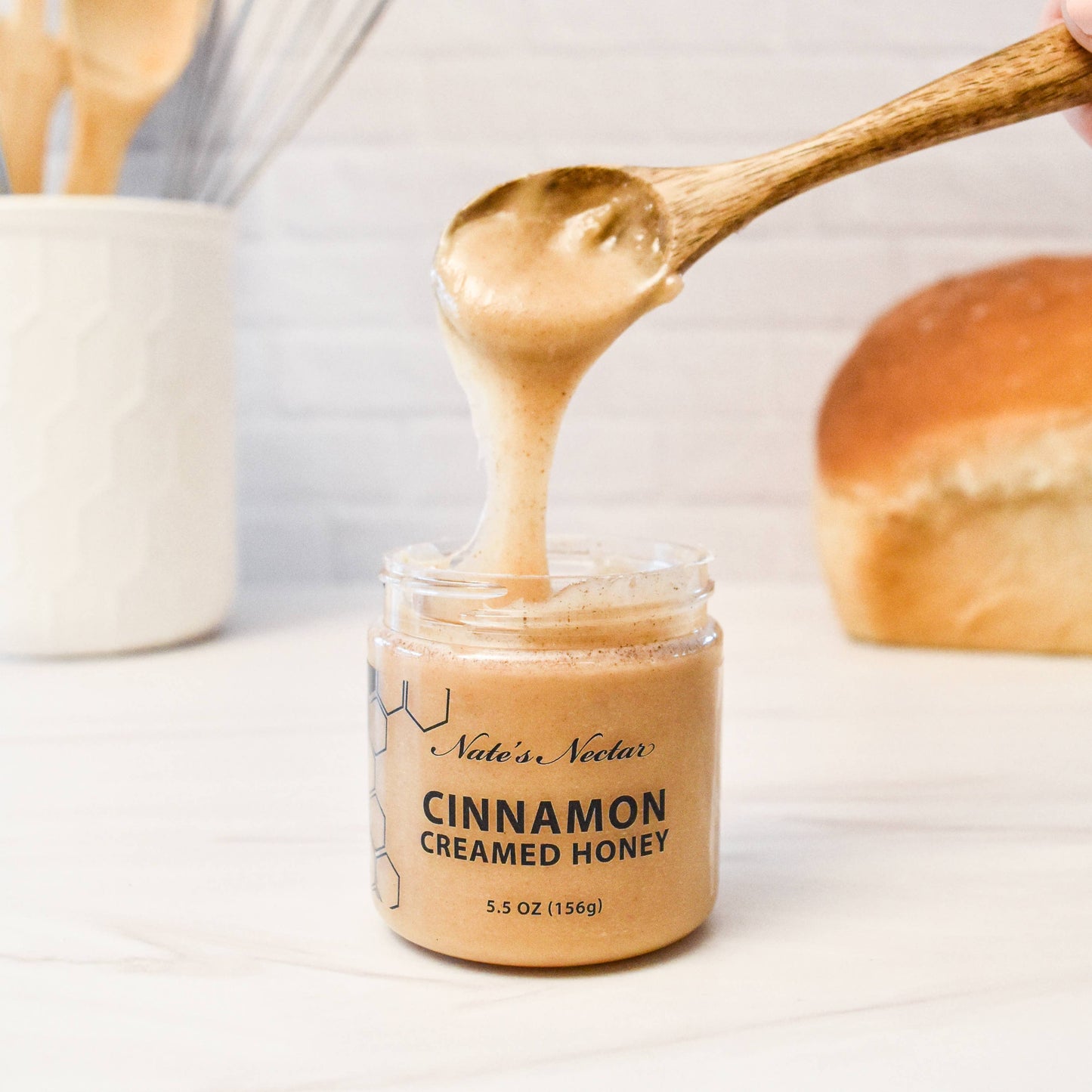 Cinnamon Creamed Honey