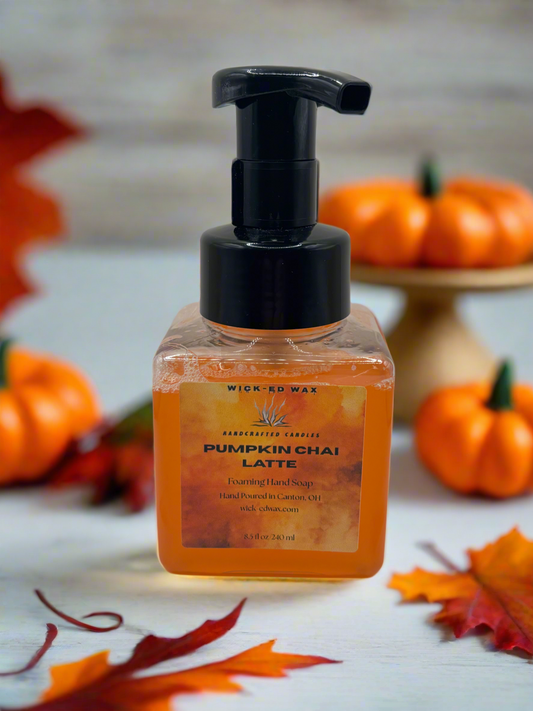 Pumpkin Chai Latte Foaming Hand Soap