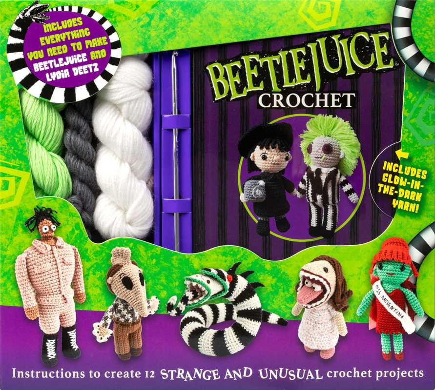 Beetlejuice Crochet by Editors of Thunder Bay Press