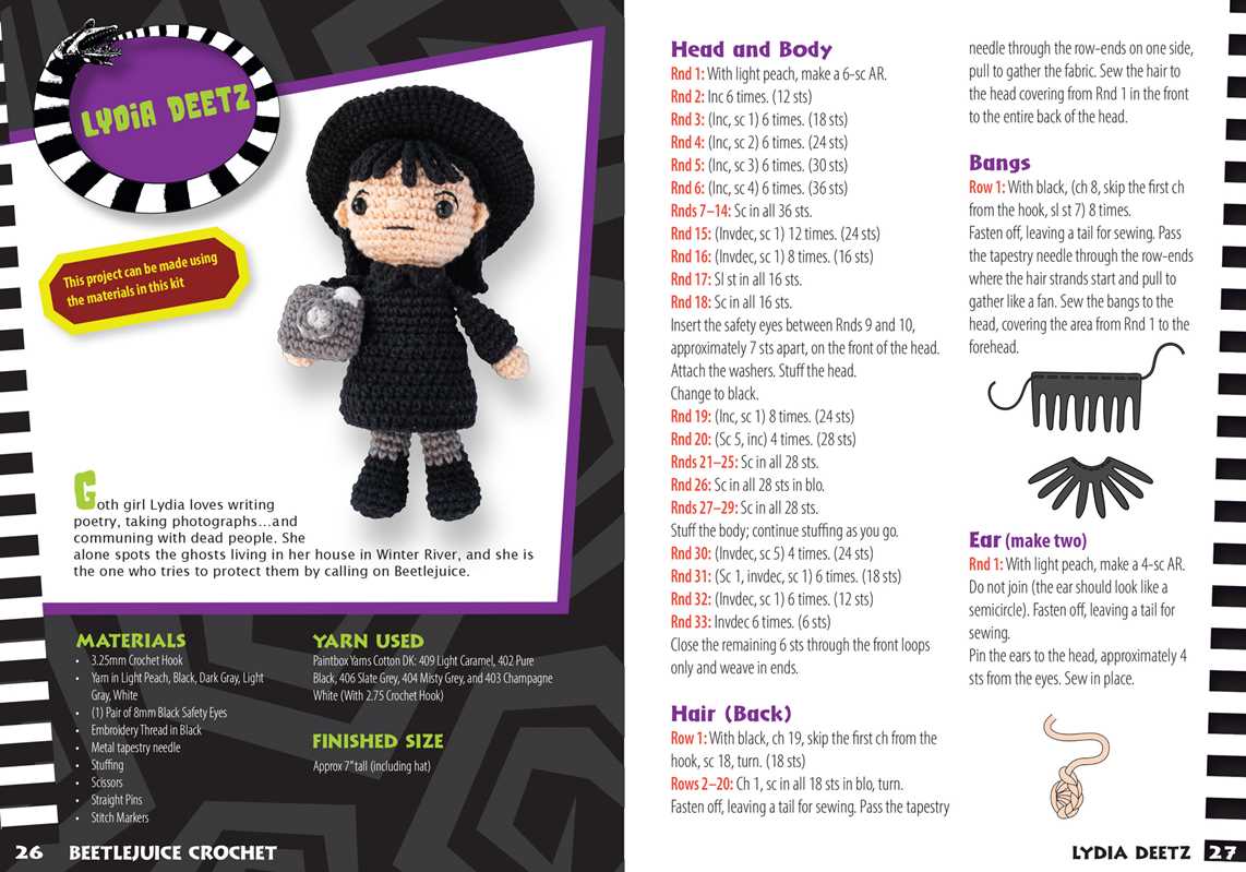 Beetlejuice Crochet by Editors of Thunder Bay Press