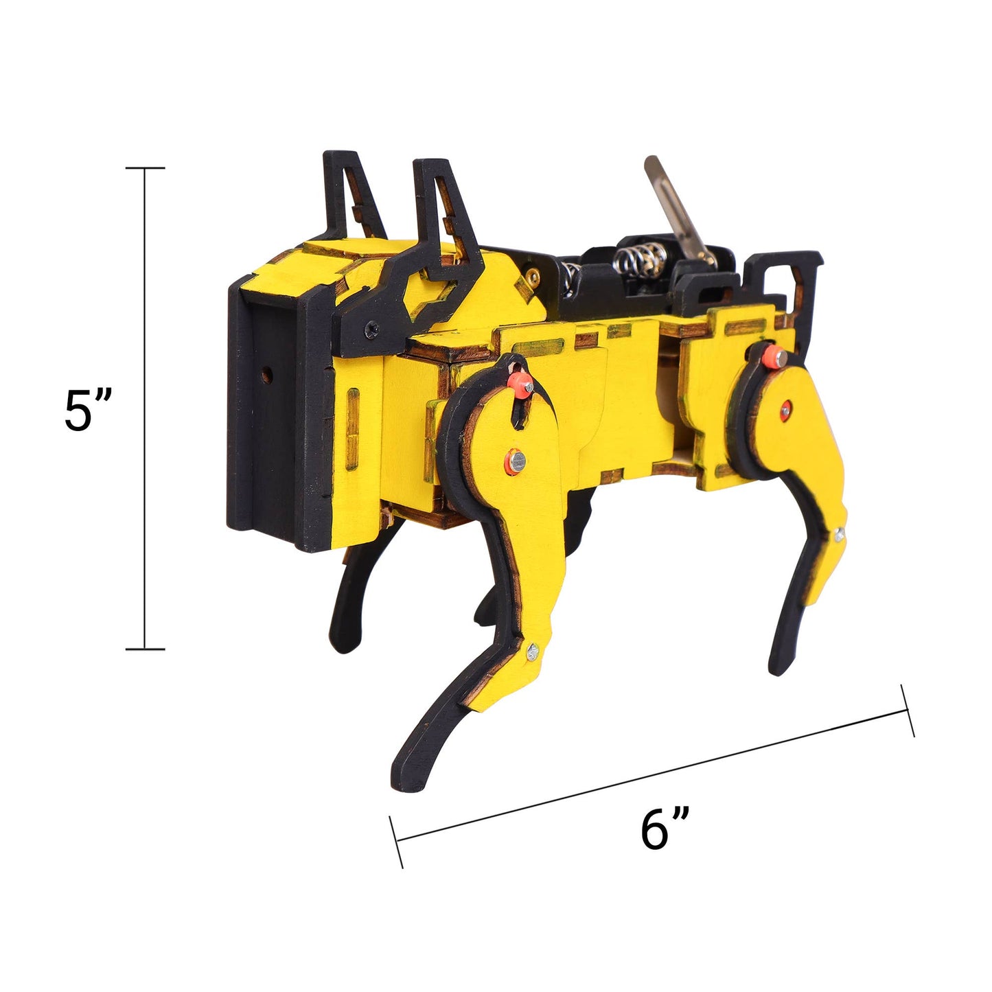 Robot Dog STEM Kit – Sound-Activated DIY Toy
