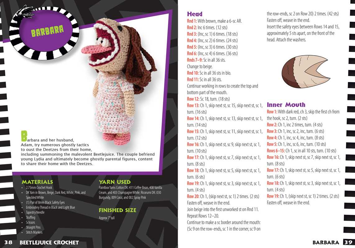 Beetlejuice Crochet by Editors of Thunder Bay Press