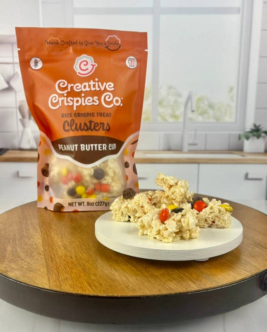"Clusters" Chocolate Peanut Butter Cup Crispie Mix -