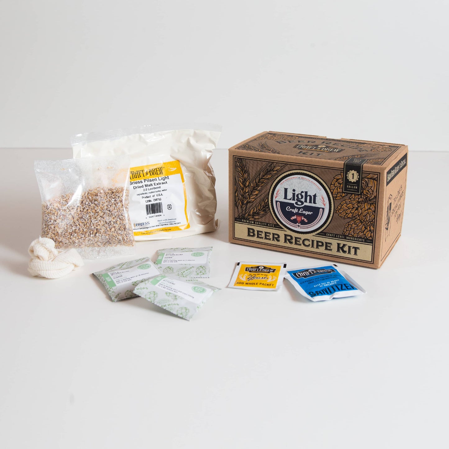 Light Craft Lager Beer Recipe Kit