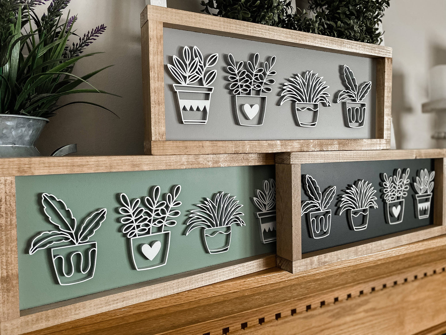 Plant Outline - Plant Sign